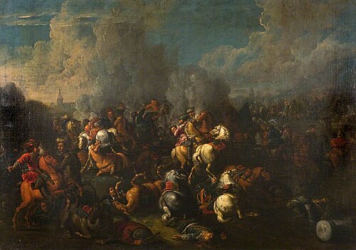 Battle Scene, , Ilario Spolverini