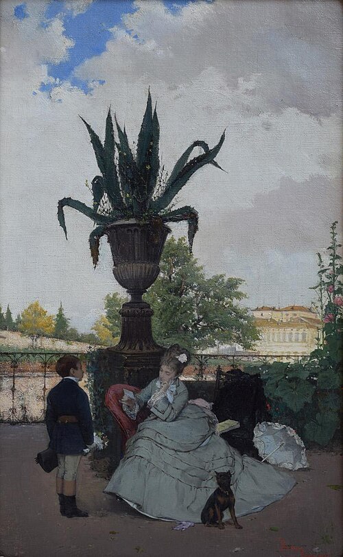 The Note, 1866, Mariano Fortuny Marsal