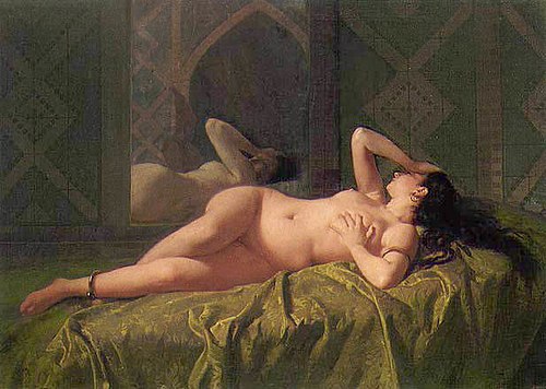L'Odalisque, 1862, Mariano Fortuny Marsal