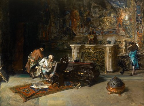 Le collectionneur d'estampe, 1866, Mariano Fortuny Marsal