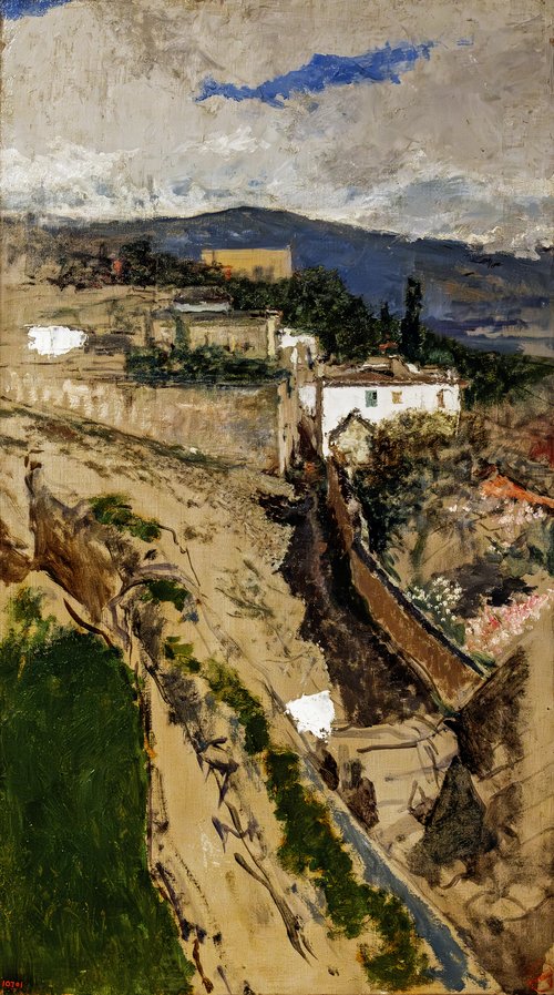 Paysage de Grenade, 1871, Mariano Fortuny Marsal