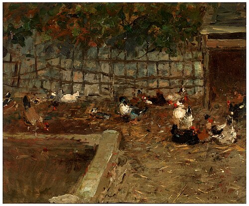 Chicken Coop, 1869, Mariano Fortuny Marsal