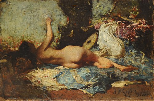 Odalisca, , Mariano Fortuny Marsal