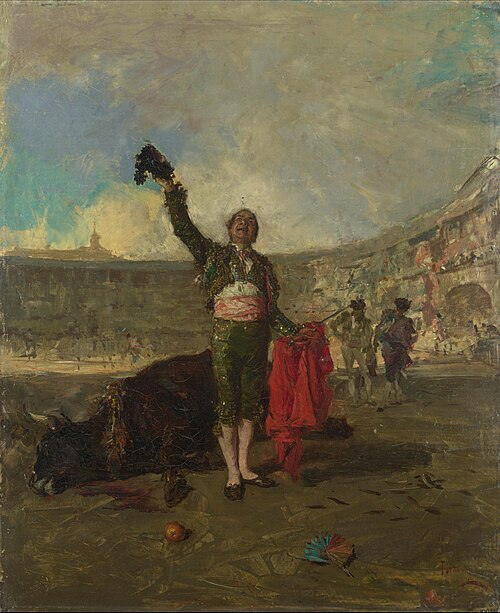 Brindis de l'espasa, 1868, Mariano Fortuny Marsal