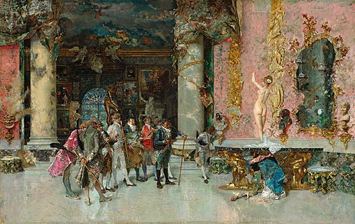 The Choice of a Model, 1871, Mariano Fortuny Marsal