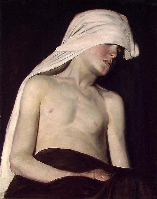 Figure Study, 1877, Theodor Kittelsen