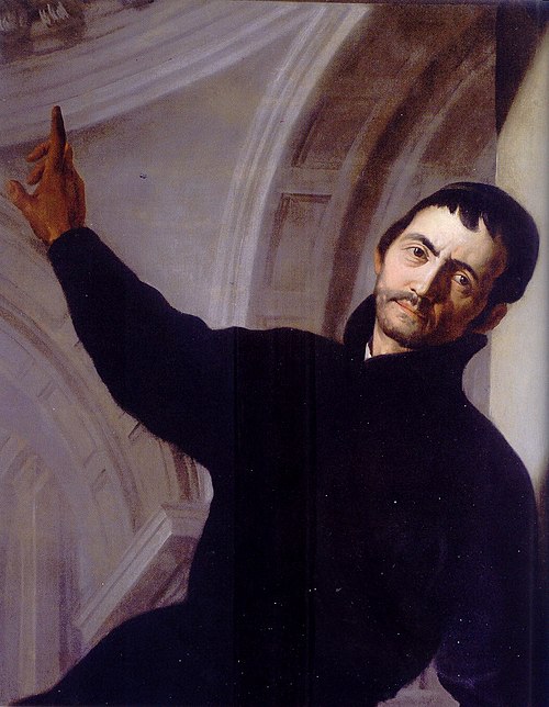 Autoportrait, 1686, Andrea Pozzo