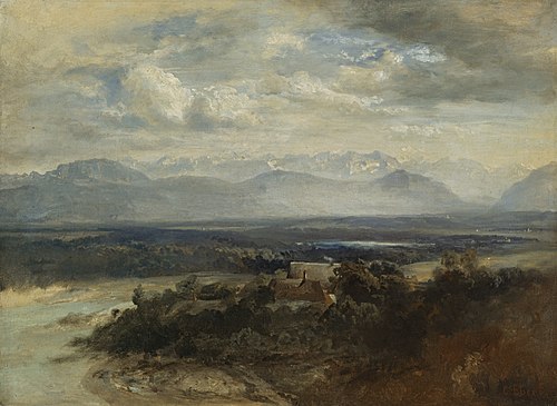 Isarlandschaft, , Carl Ebert