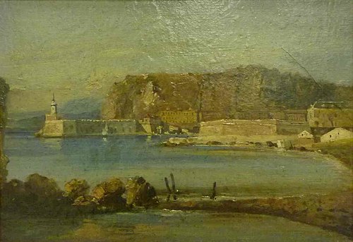 Entrée du port de Nice, 1900, Dominique Trachel