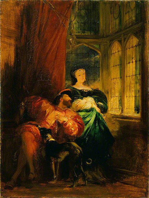 François Ier and Marguerite de Navarre, 1827, Richard Parkes Bonington