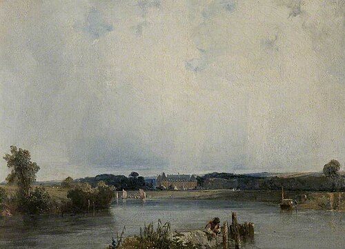 Le Château de la Duchesse de Berry, 1824, Richard Parkes Bonington