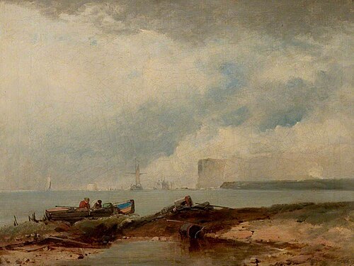 Coast Scene, 1826, Richard Parkes Bonington