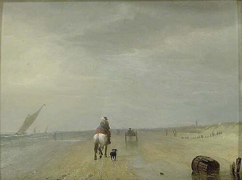 Coast Scene, , Richard Parkes Bonington