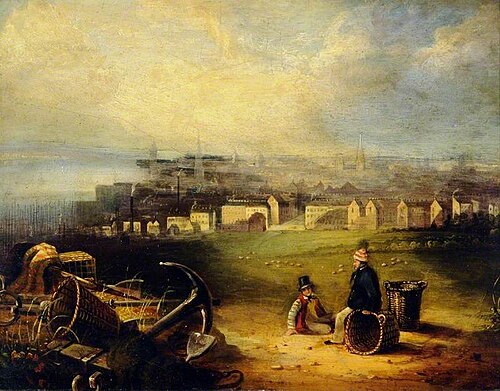 View of the City of Lyons, France, , Richard Parkes Bonington