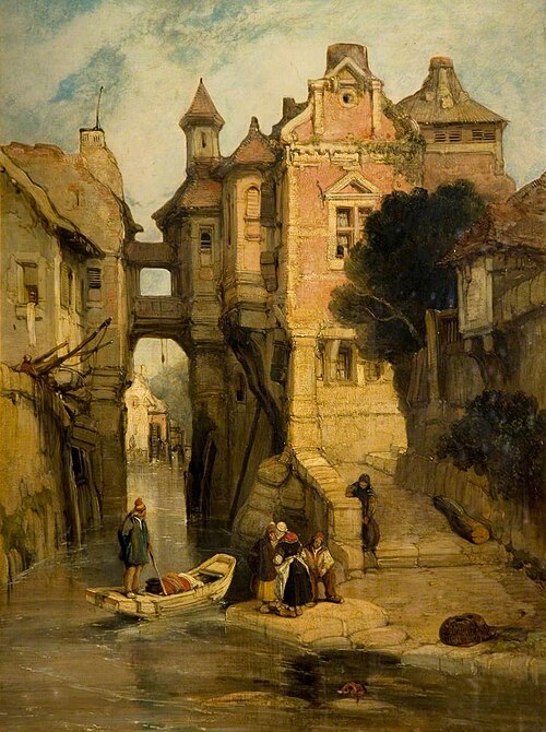 Rouen, , Richard Parkes Bonington