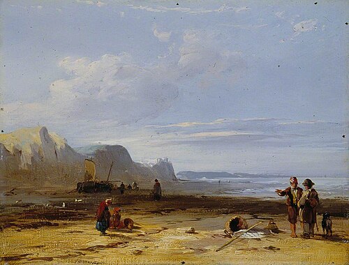 A Coast Scene, 1820, Richard Parkes Bonington