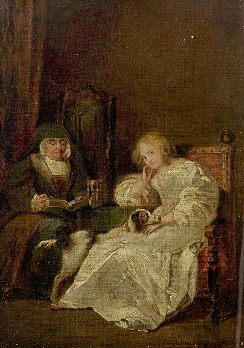 Meditation, , Richard Parkes Bonington
