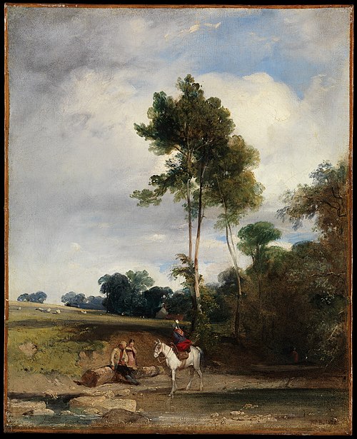 Roadside Halt, 1826, Richard Parkes Bonington
