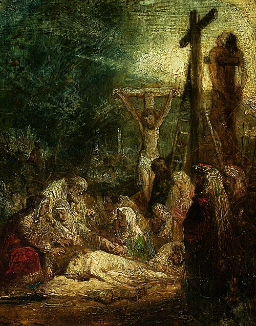 Descente de la Croix., 1820, Richard Parkes Bonington
