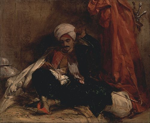 Seated Turk, 1826, Richard Parkes Bonington