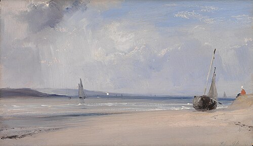 La Ferté, 1825, Richard Parkes Bonington