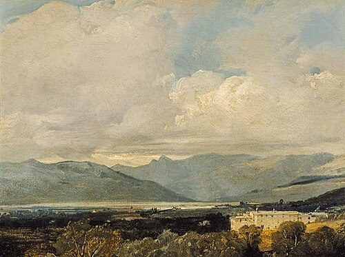 View near Sarzana, Val di Magra, 1826, Richard Parkes Bonington