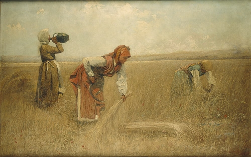 Harvest in Chepinsko, 1905, Ivan Angelov