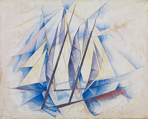Sail: In Two Movements, 1919, Charles Demuth