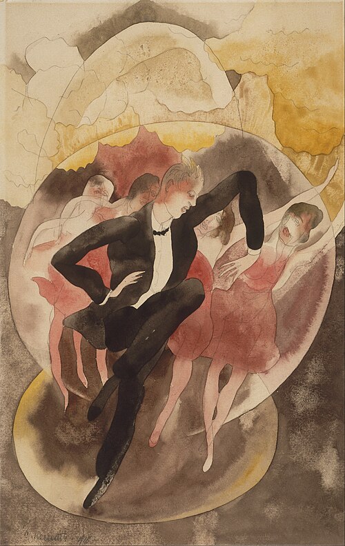 In Vaudeville, 1918, Charles Demuth