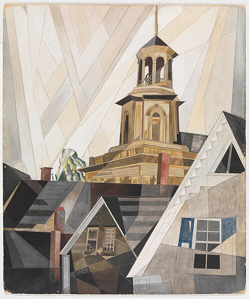 After Sir Christopher Wren, 1920, Charles Demuth