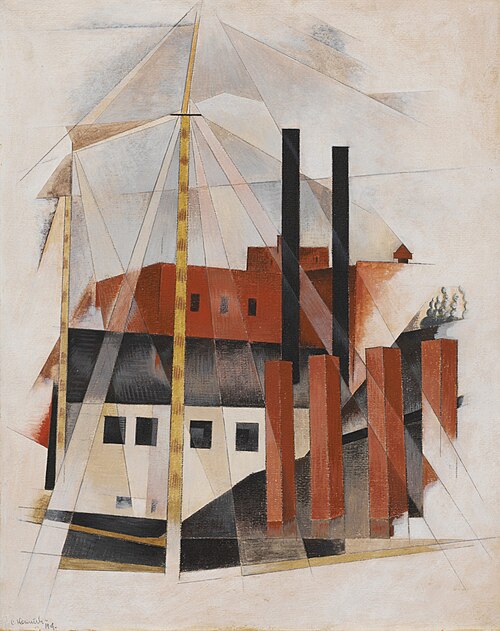 Piano Mover's Holiday, 1919, Charles Demuth