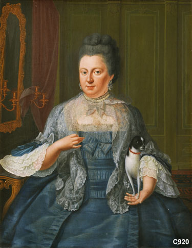 Anna Elisabeth Merens (1725-1776). Wife of Salomon Dierckens, 1759, Diderick Herman Cuypers
