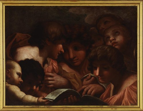 Singing angels, 1605, Lodovico Carracci