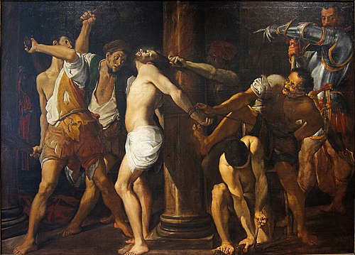 La Flagellation du Christ, 1600, Lodovico Carracci