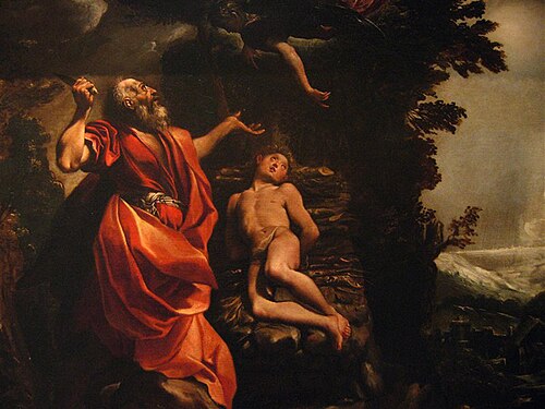 Sacrifice of Isaac, 1586, Lodovico Carracci