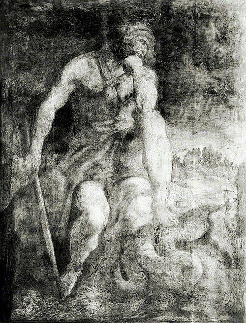 Hercules and the Hydra, 1594, Lodovico Carracci