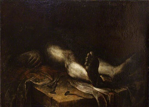 The Dead Christ, 1610, Lodovico Carracci