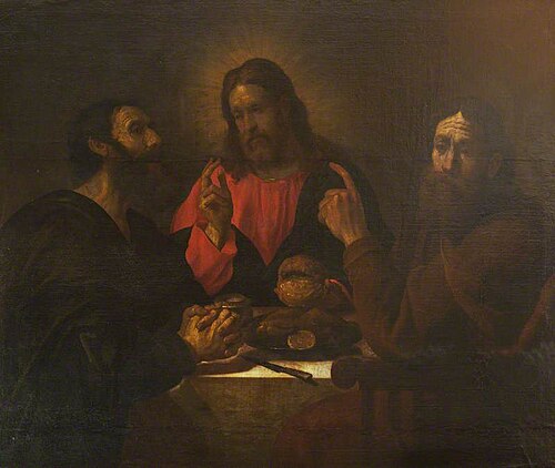 The Supper at Emmaus, 1610, Lodovico Carracci