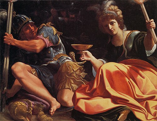 Alexander the Great and Thaïs, 1611, Lodovico Carracci