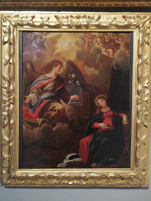 Annunciation, , Lodovico Carracci