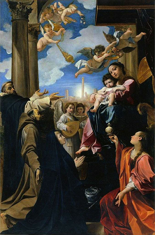 Madonna dei Bargellini, 1588, Lodovico Carracci