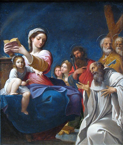 Madonna and Child with Saints, 1607, Lodovico Carracci