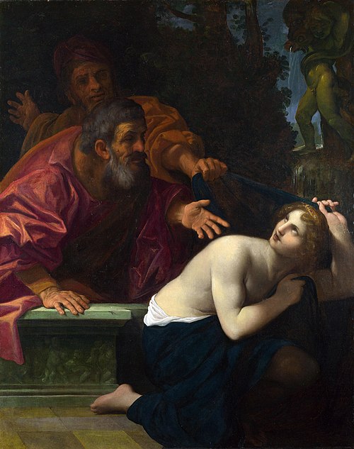 Susannah and the Elders, 1616, Lodovico Carracci
