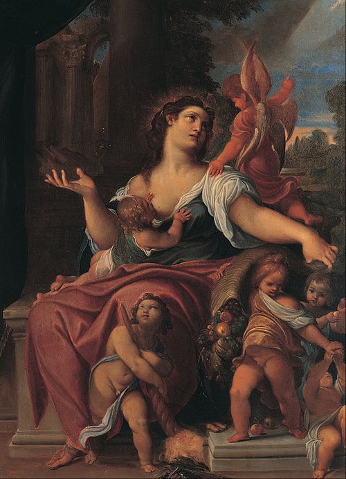 Allegory of Providence, 1604, Lodovico Carracci