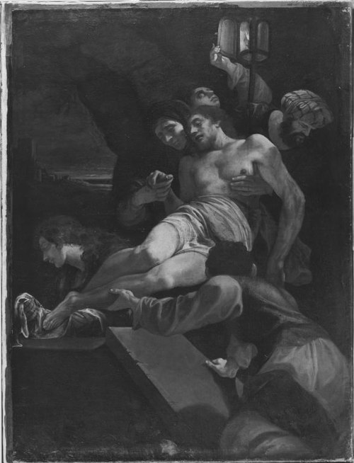 Grablegung Christi, , Lodovico Carracci