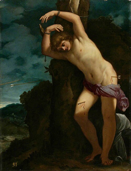 St Sebastian, 1590, Lodovico Carracci