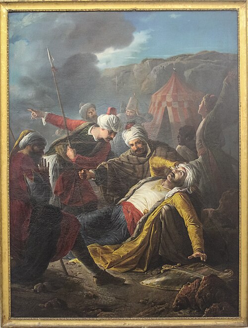 Mort de Dragut, 1867, Giuseppe Calì