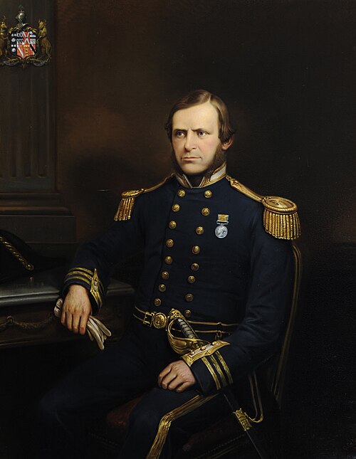 Commander Walter Strickland RN (1824-1867), 1895, Giuseppe Calì