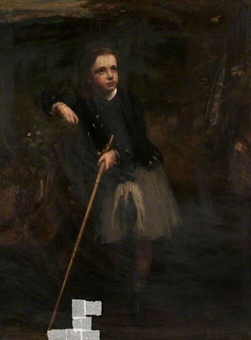 Major Dennistoun as a Boy, 1873, James Sant