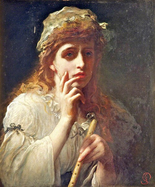 Sterne's Maria, 1889, James Sant